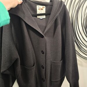 Elegant Black Cardigan by [Brand]